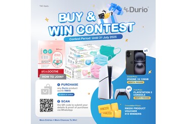 BUY & WIN CONTEST 2025 ! iPhone 16 up for grabs!